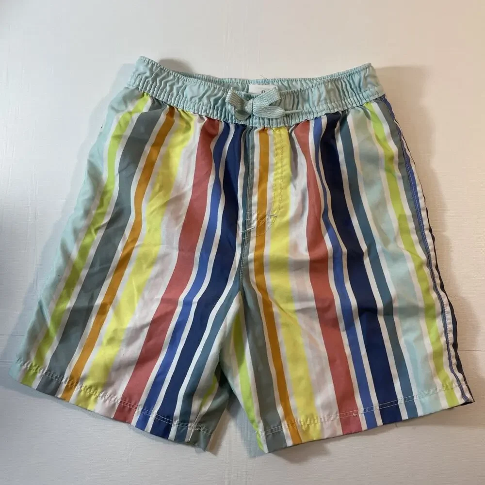 Lot of 6 Boys Size 4/5 Shorts Swim Trunks Big Chill Gap Mesh Athletic Casual